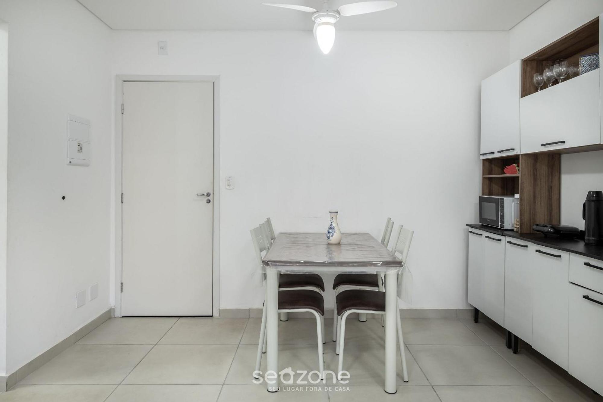 Apto C/ Churrasq A 2 Min Do Tenorio Cah014 公寓 Ubatuba
